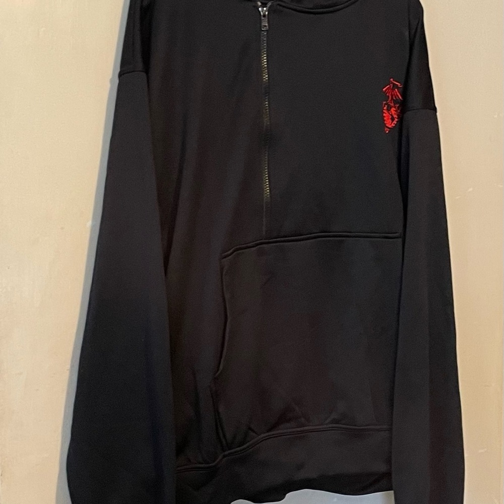 NWT Grunt Style Black Red Marines Specialties Sgt. Grit women’s XL hoodie